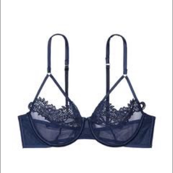NWT Victoria’s Secret Unlined Dragon Lace Balconette Bra - Picture 1 of 3